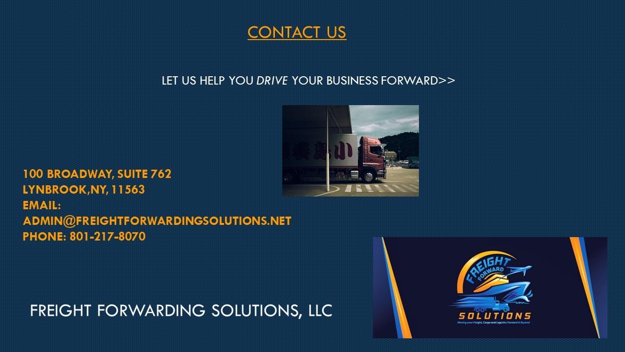 Freight Forwarding Solutions LLC olofamily