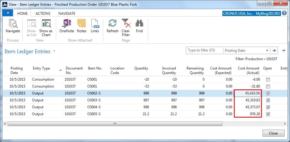 Item-Ledger-Entries-After-Cost-Adjustment-Standard-Cost-with-Cost-Allocation-Dynamics-NAV