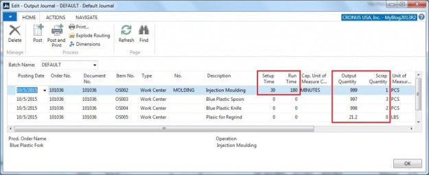 Output-Journal-Multiple-Outputs-with-Cost-Allocation-Dynamics-NAV