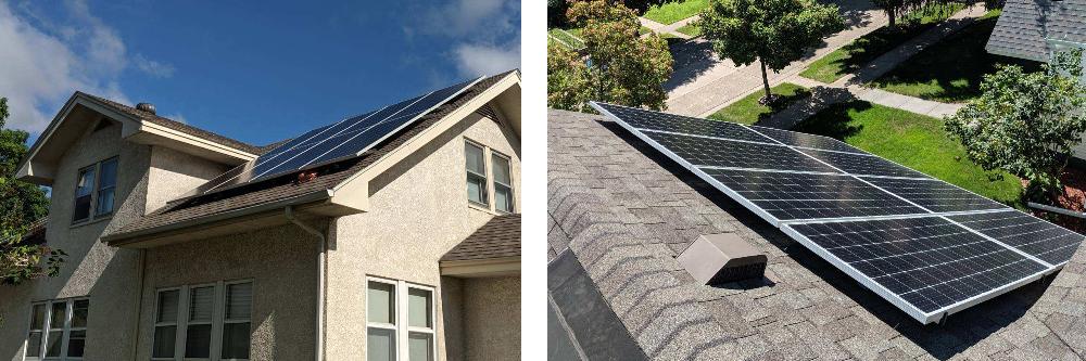 5.2 kilowatt roof mount system Olson Solar Energy