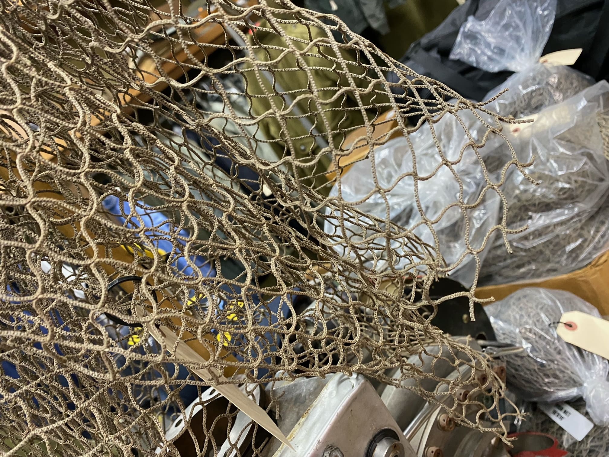 US Fish Net, 10x10 Omahas Army Navy Surplus