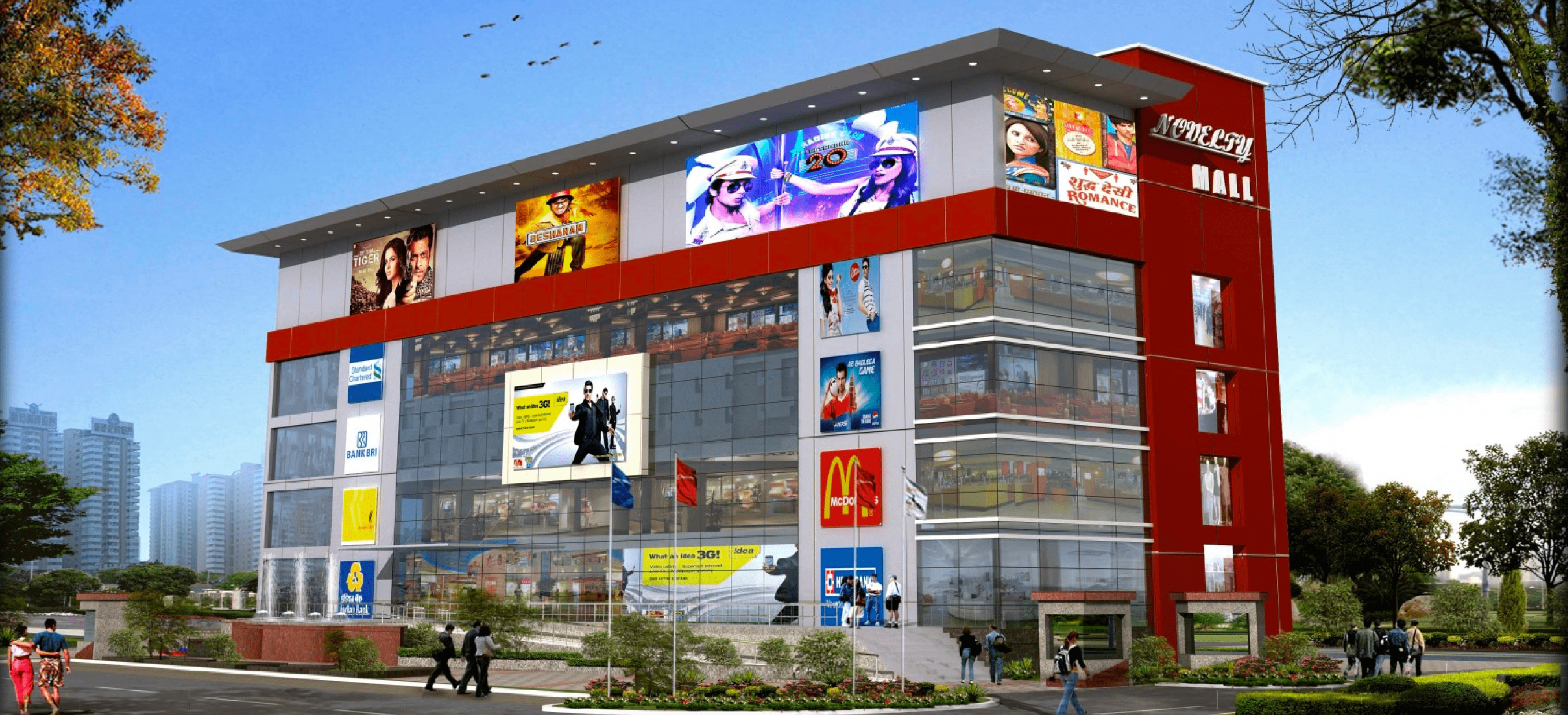 Commercial Property in Amritsar Omaxe Novelty Mall