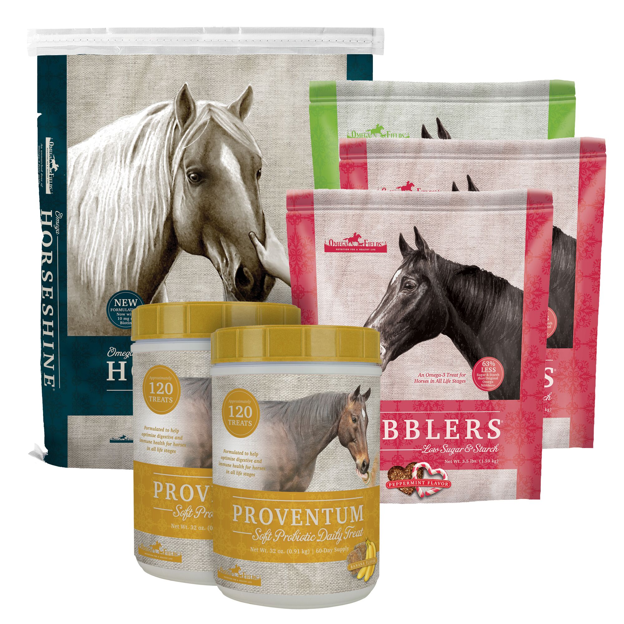 Bundle Offer 3 Month Horse Supply Omega Fields