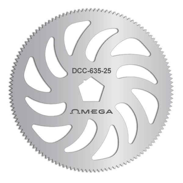 DCC63525 Cast Saw Blade for De Soutter CC6 Omega Surgical Instruments