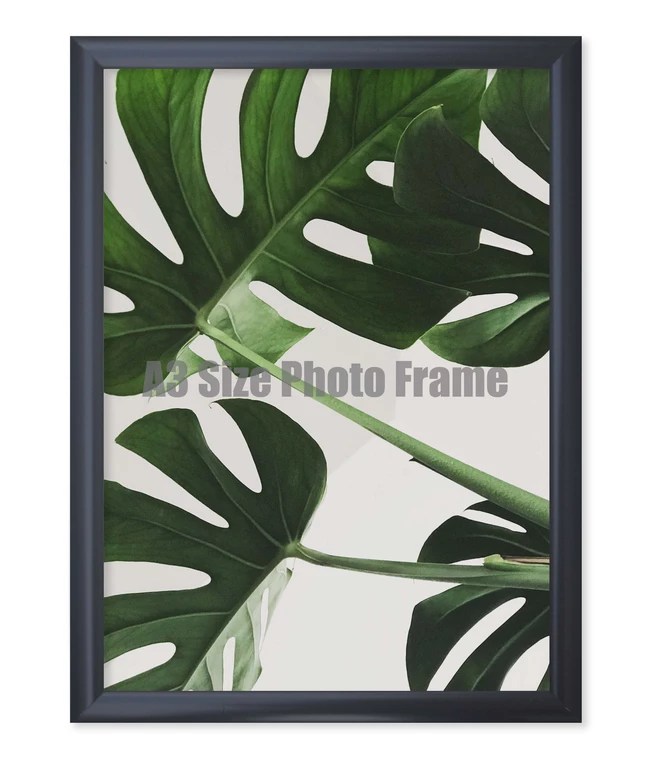 Plain Black A3 Size Photo Frame Arts, Frames, Mirrors.