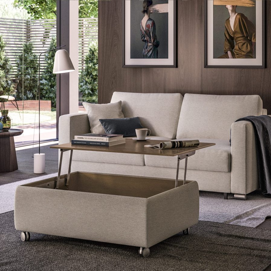 Functional Openable Coffee Table OMG it's small