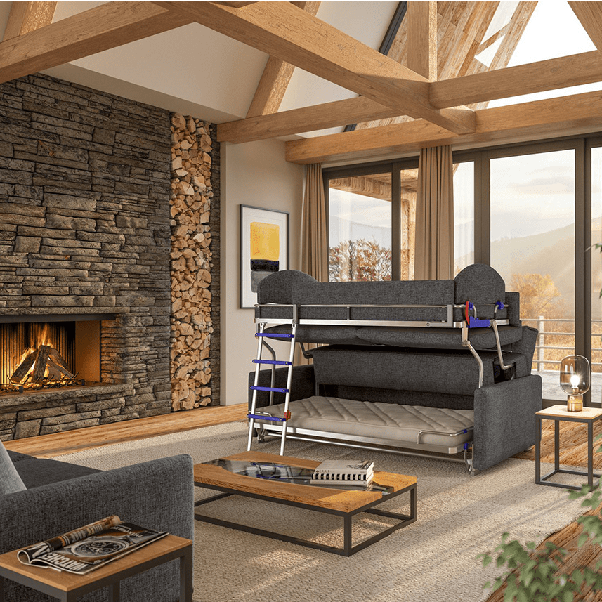 luonto bunk bed sofa OMG it's small