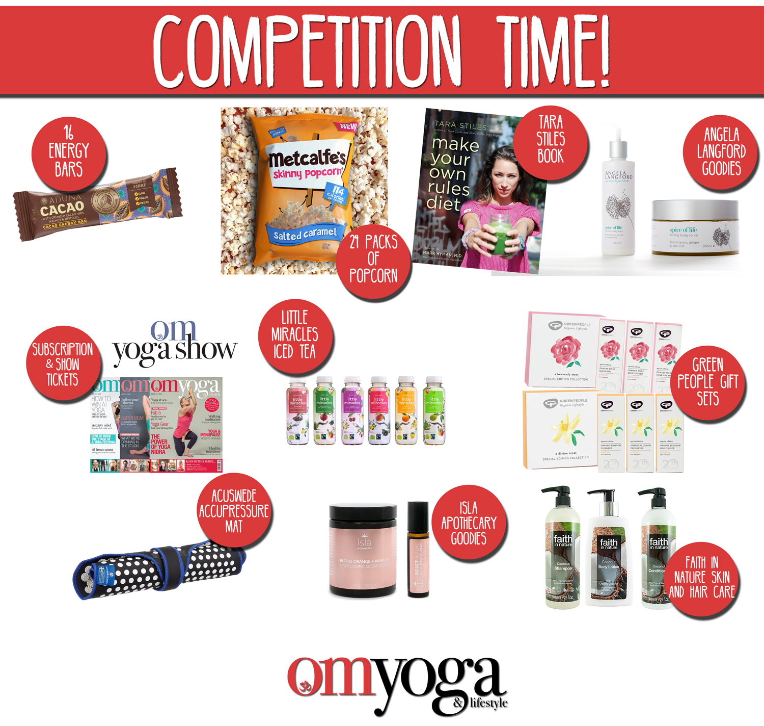 WIN an amazing prize bundle Om Magazine