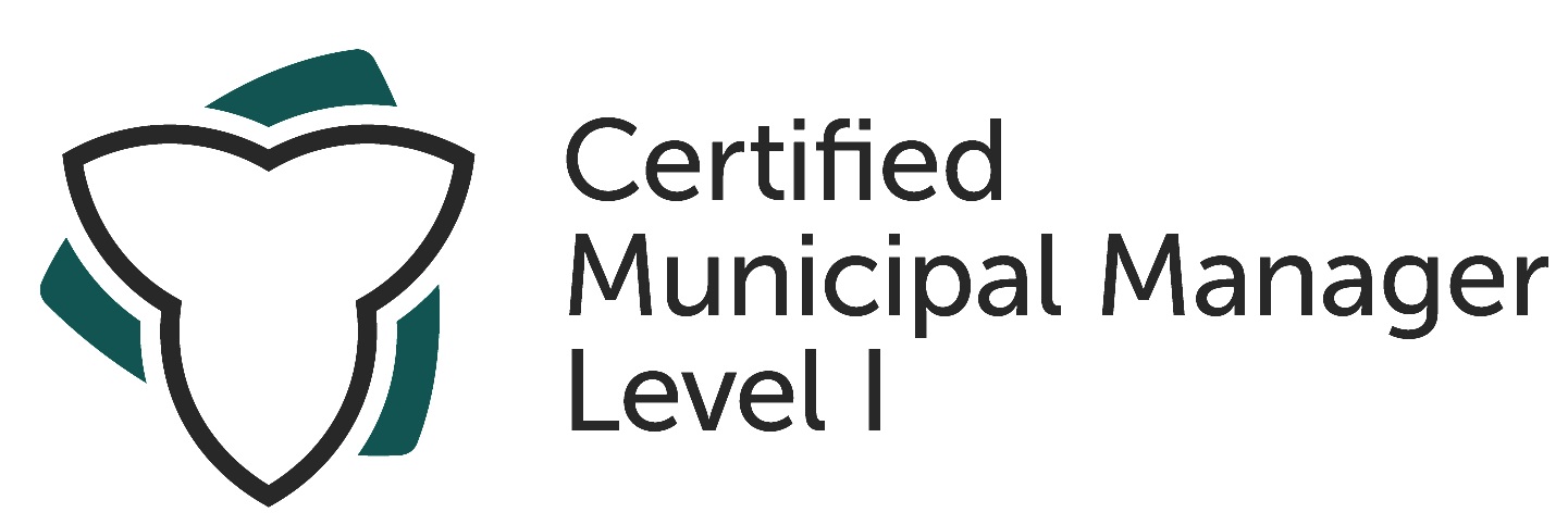 CMM I Ontario Municipal Management Institute