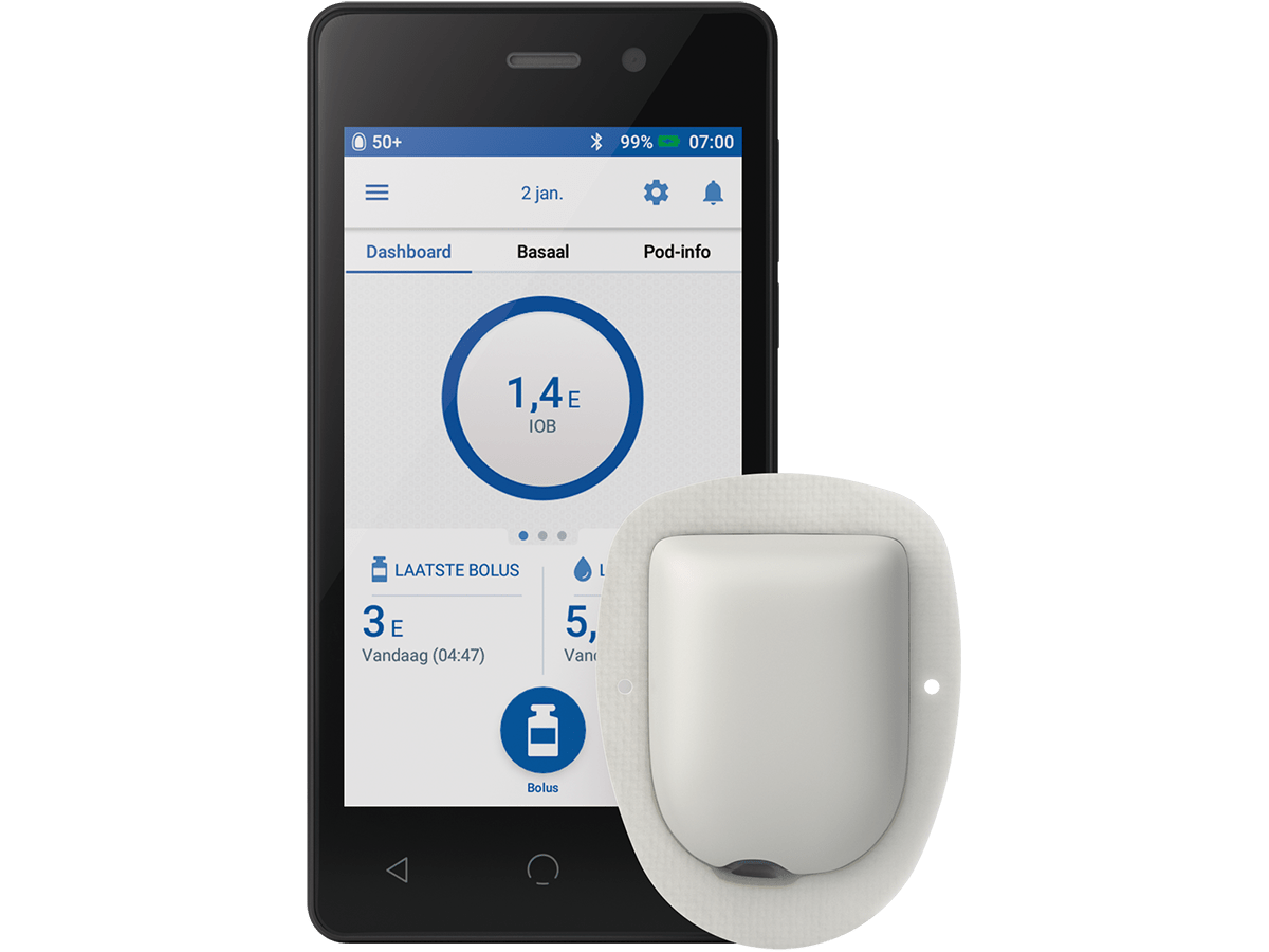 Pomp Upgrade Programma Omnipod DASH® Omnipod®