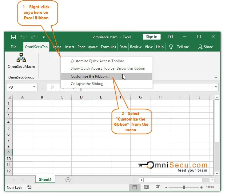 How to change default Macro button icon in Excel Ribbon