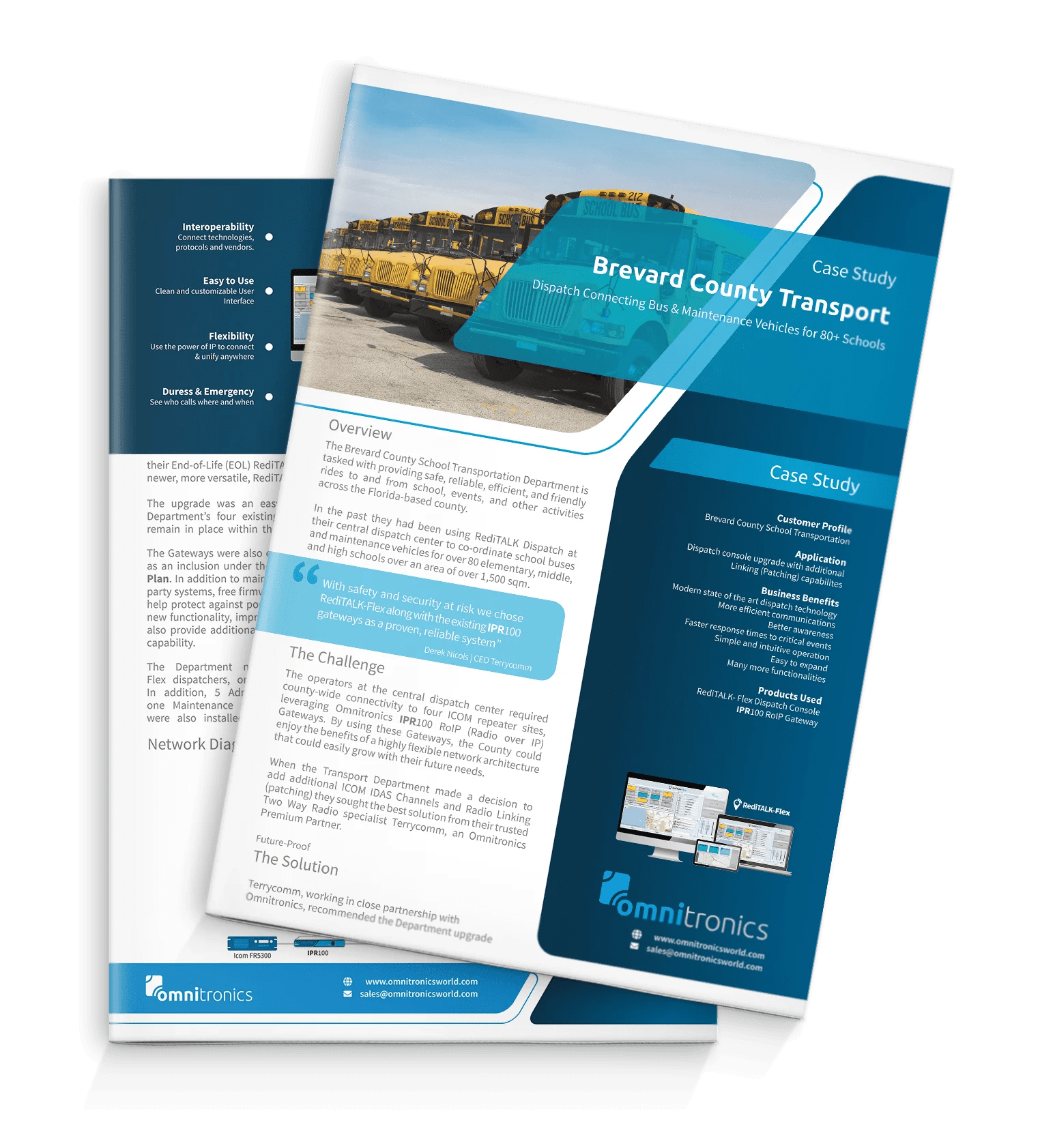 Brevard County School Transport Dispatch Upgraded to Omnitronics