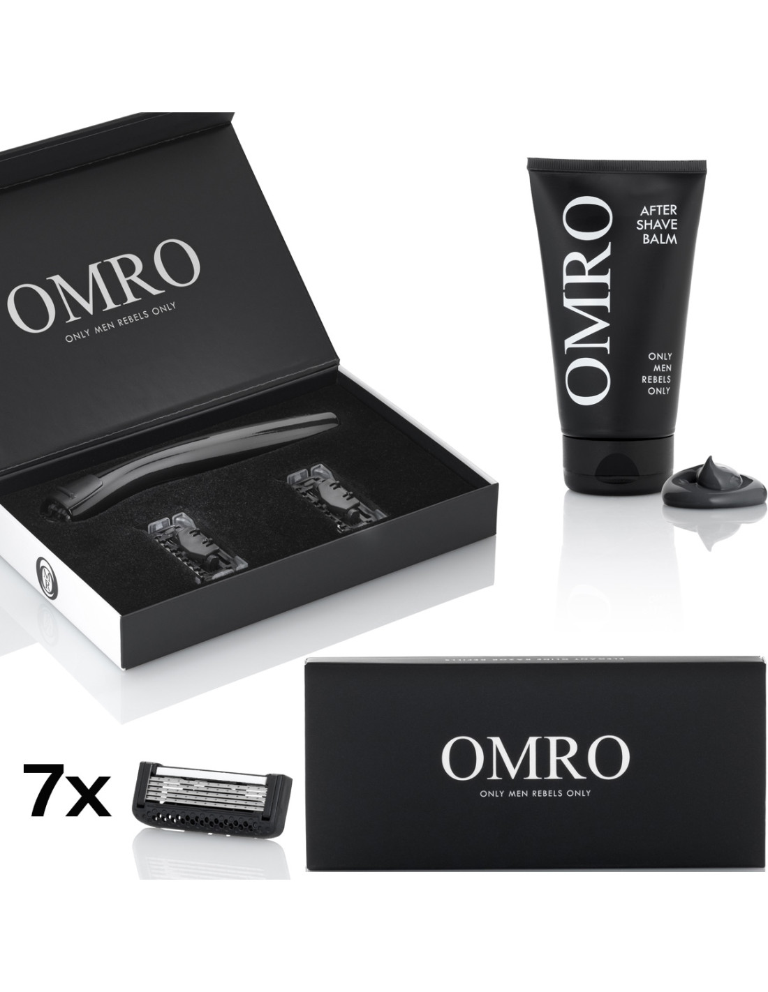 Entdecke OMRO dein für Männerpflege und Rasur