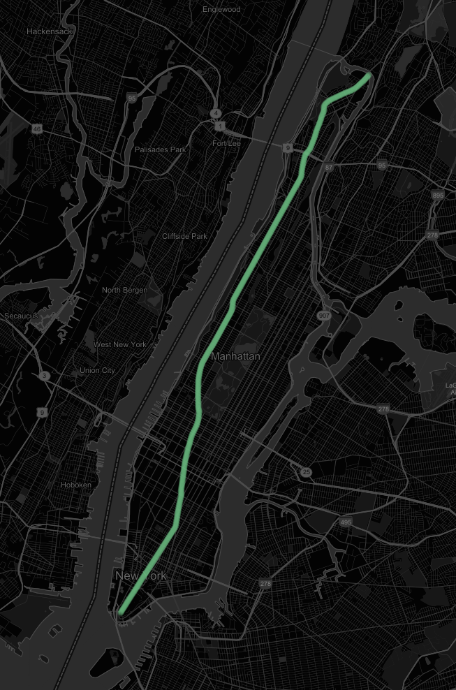 Broadway New York Map World Of Light Map