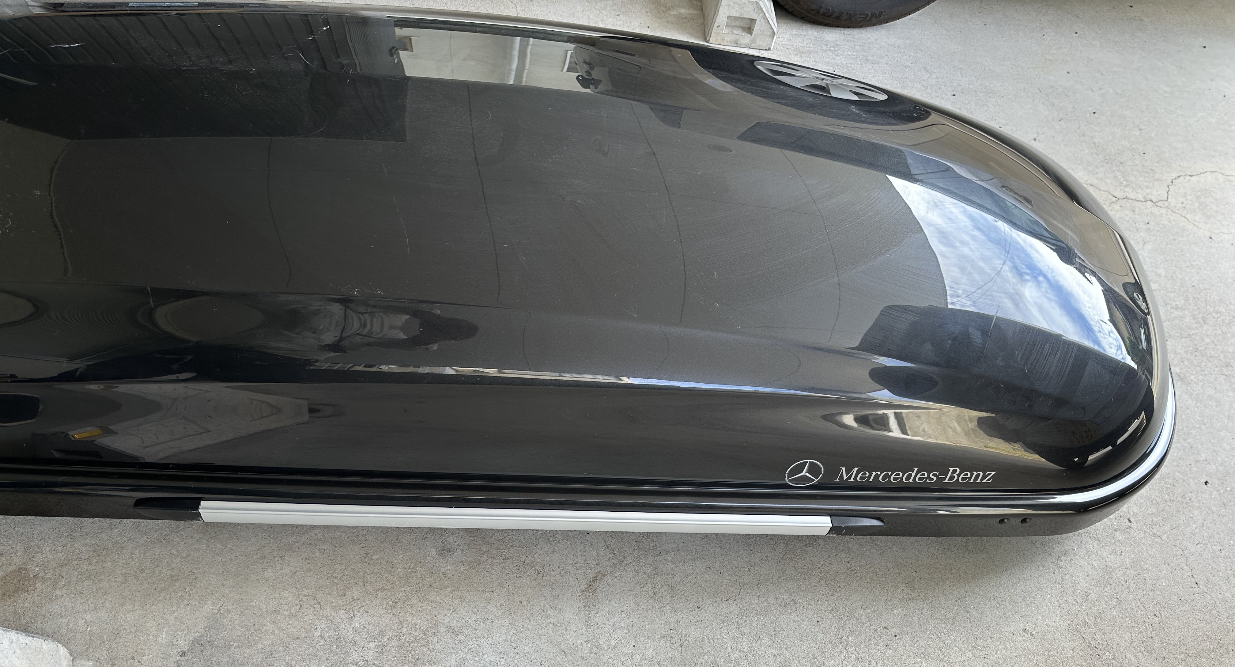 ベンツ 純正ルーフボックスボックス 紛失キー製作 福岡のカギ開け・カギ交換