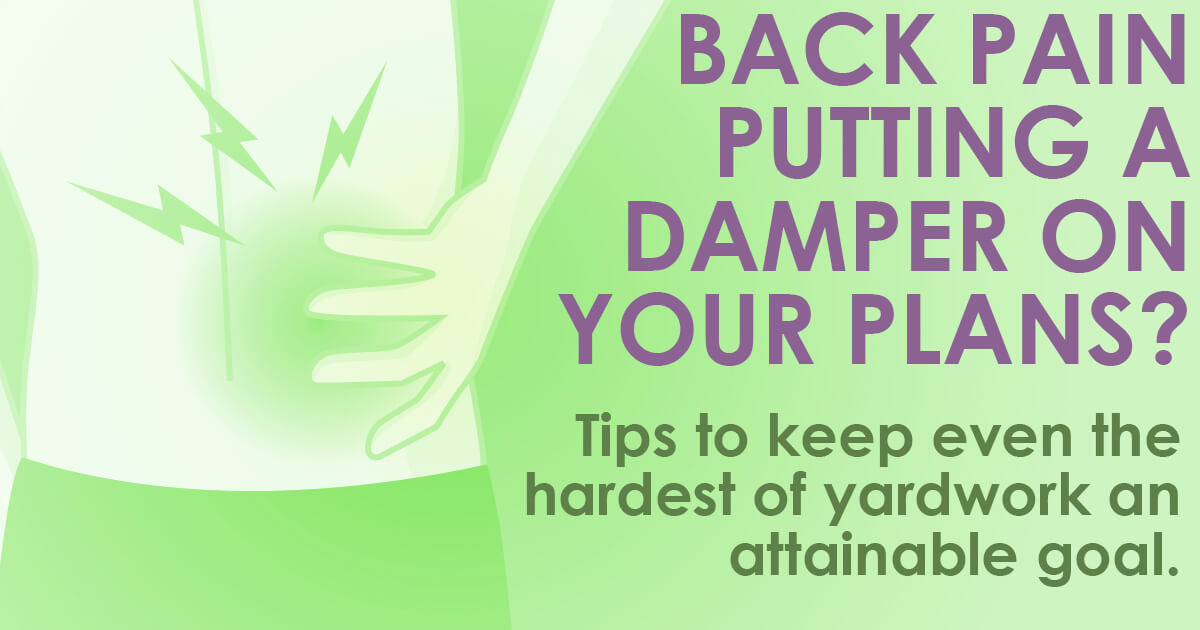 Back pain putting a damper on your weekends? OnPoint Can Help. On