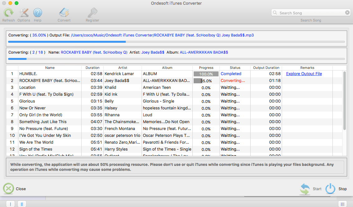 How to convert iTunes music to MP3?