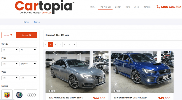 Top 5 Car Buying Websites In Australia 2021 OneAdventure