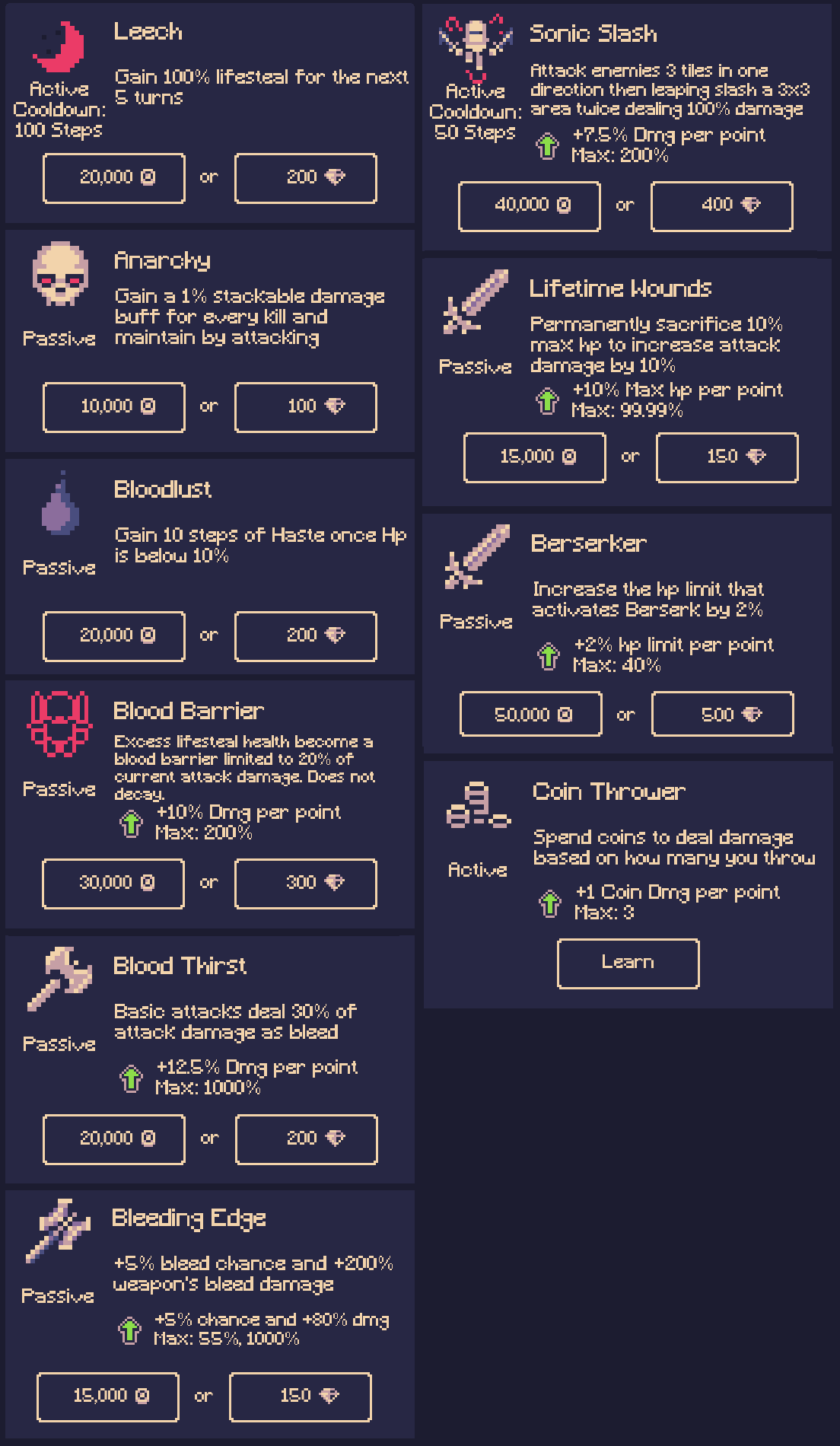 Soul Purpose Update Release Notes v1.3.7582 Official OneBit