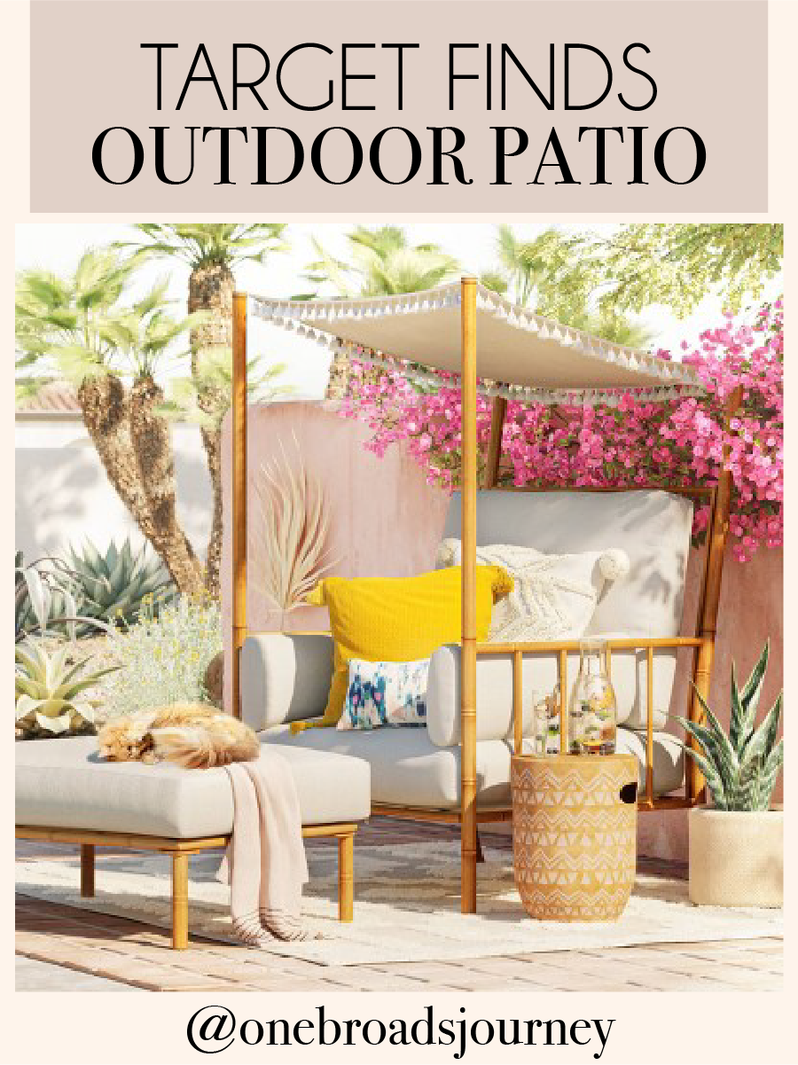 Target Finds Outdoor Bohemian Patio Set One Broads Journey