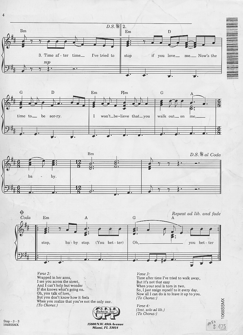 Sam Brown Sheet Music