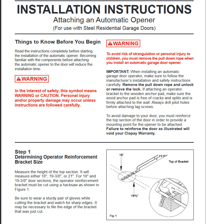Harrison Garage Door Opener Manual | Dandk Organizer
