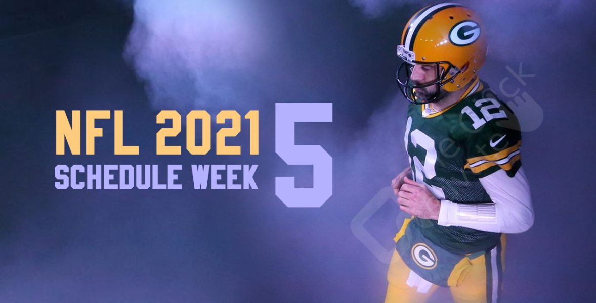 NFL schedule 2021 week 5 Complete Slate of RegularSeason Game