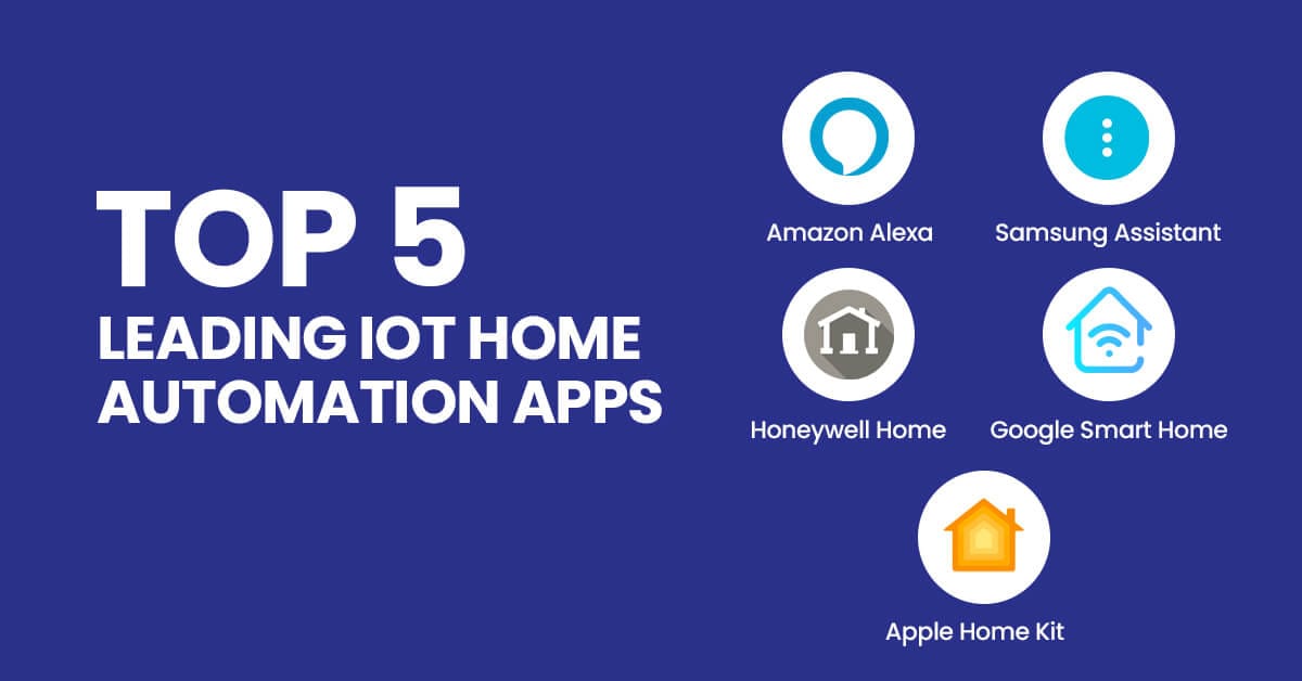 Top 5 IoT Home Automation Applications for 2024