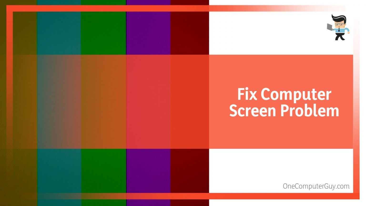Computer Screen Looks Like TV Static Fixing the Display Issue