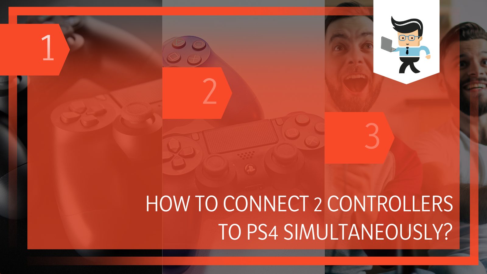 How To Connect 2 Controllers to PS4 Simultaneously?