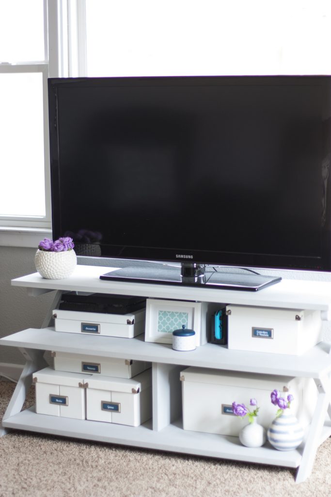 13 ClutterBusting Entertainment Center Organization Ideas