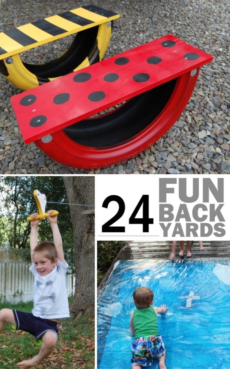 24 Adventurous Backyard Ideas for Outdoor Play
