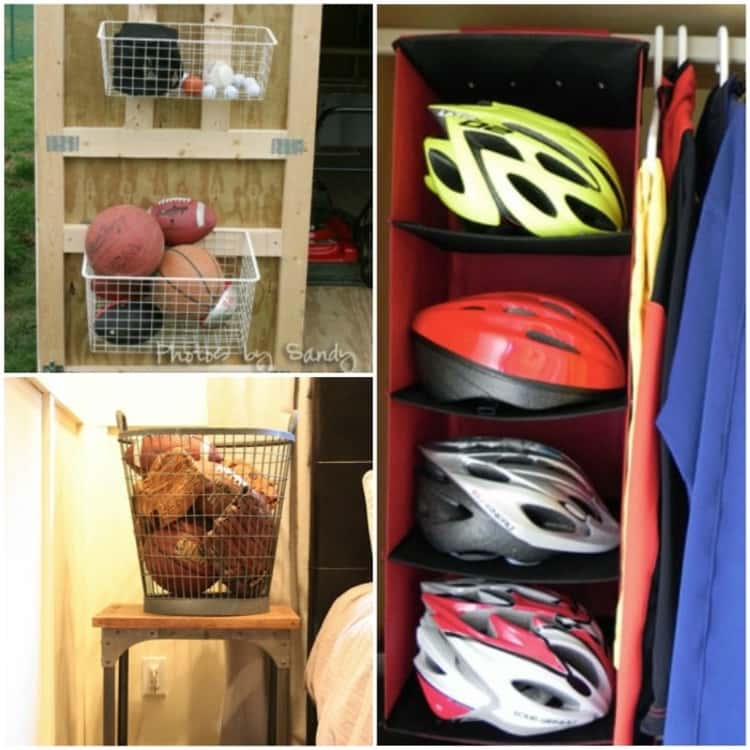 15 Sports Equipment Storage Ideas for Active Families Clover House Gifts