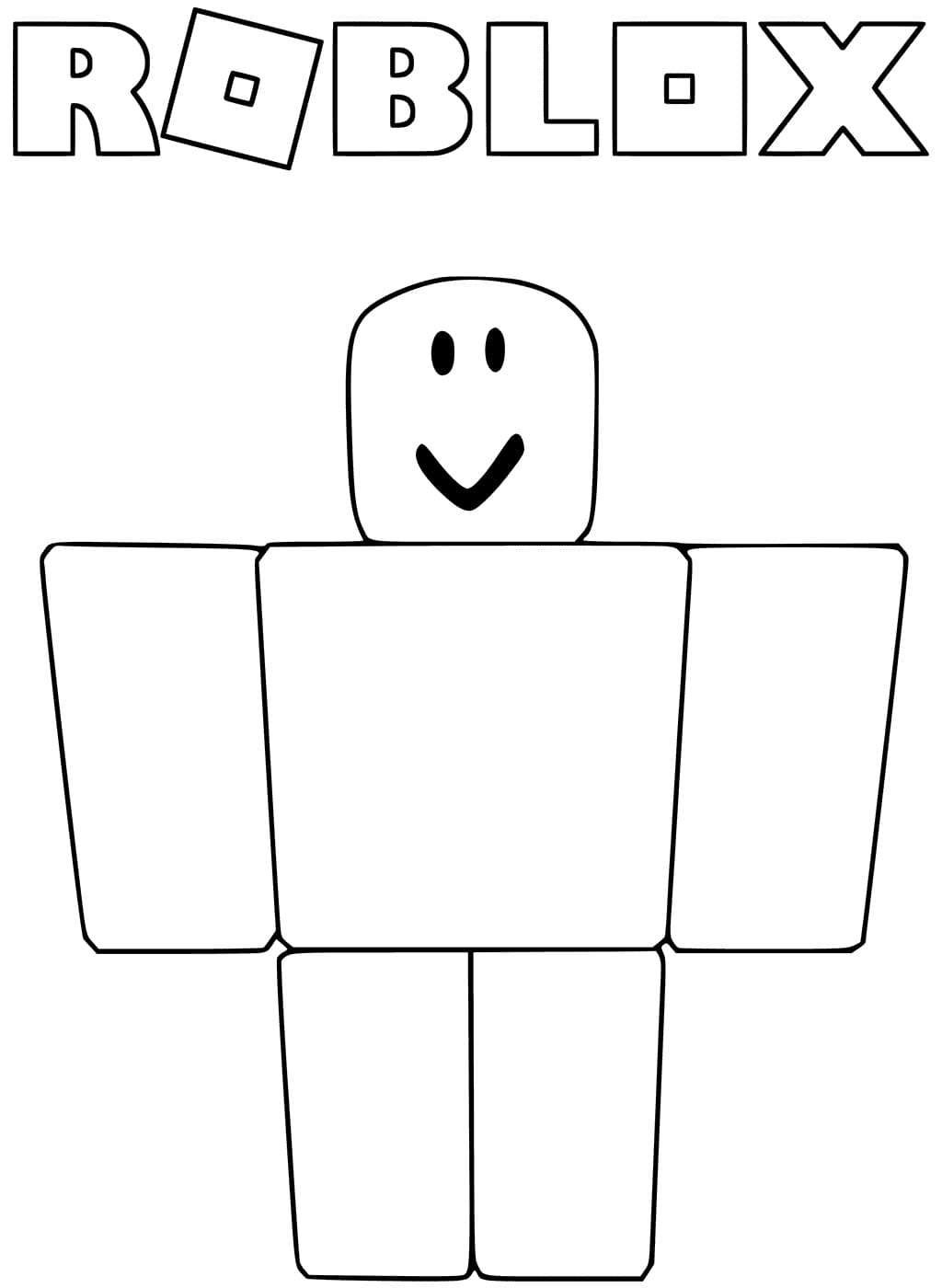 Roblox Coloring Pages