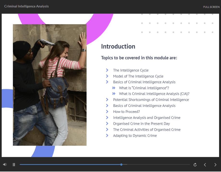 Crime Scene Investigator One Education
