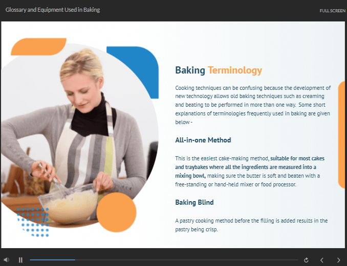 Baking & Cake Decorating Online Diploma Course One Education