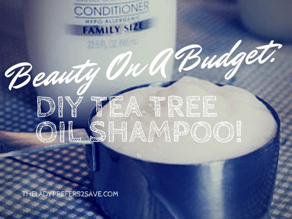 DIY Tea Tree Oil Shampoo One Green