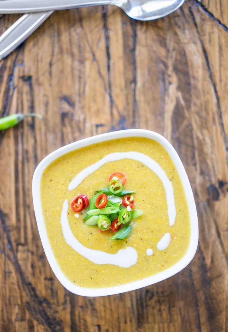 Spicy Classic Corn Chowder Recipe One Ingredient Chef