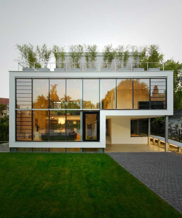 Beautiful fourstorey modern villa in Germany