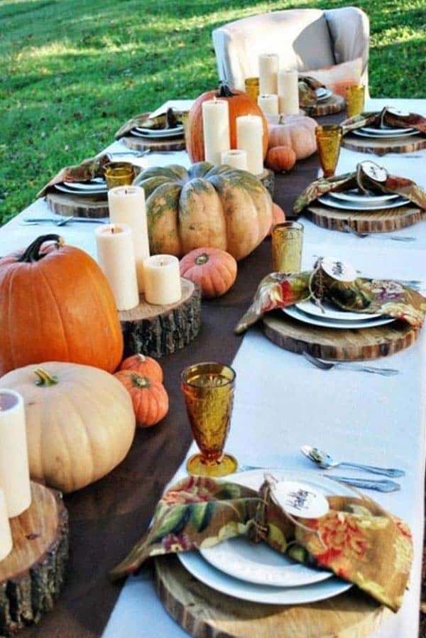 47 Fabulous DIY ideas for Thanksgiving table decor