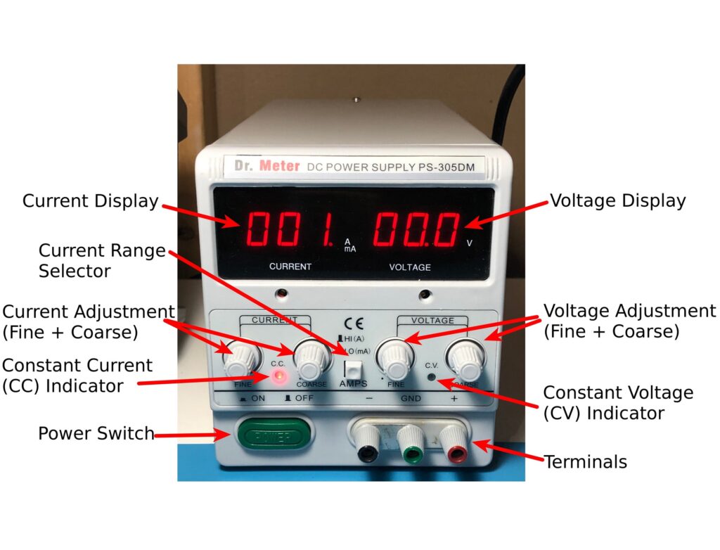 Instrumentation Essentials Lab Power Supply OnElectronTech