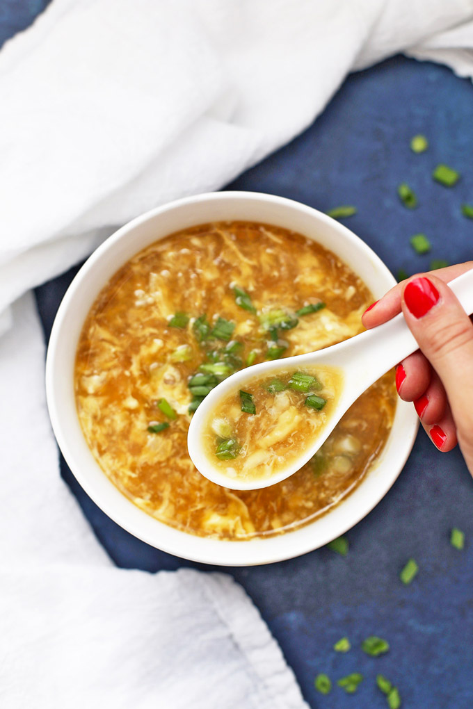 Egg Drop Soup • One Lovely Life