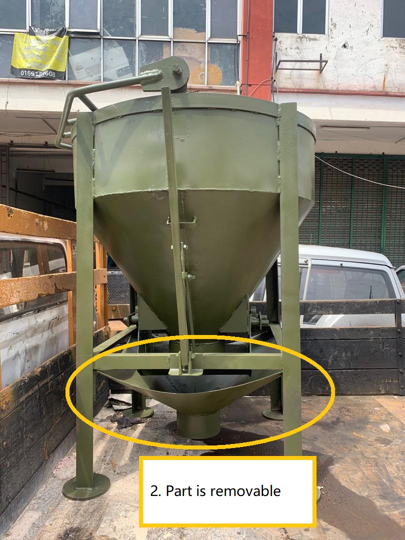 Concrete Column Round Bucket ONE MACHINE ENGINEERING SDN BHD