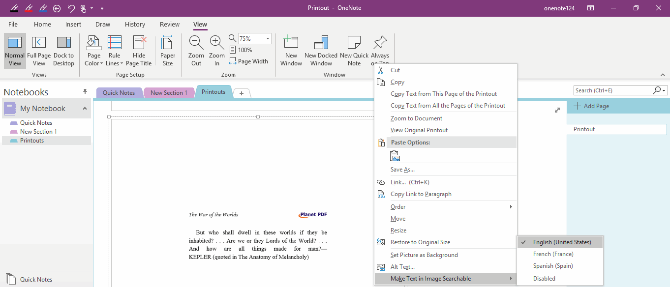 EXE How to Reset OneNote to ReOCR all Images?_Office OneNote Gem AddIns