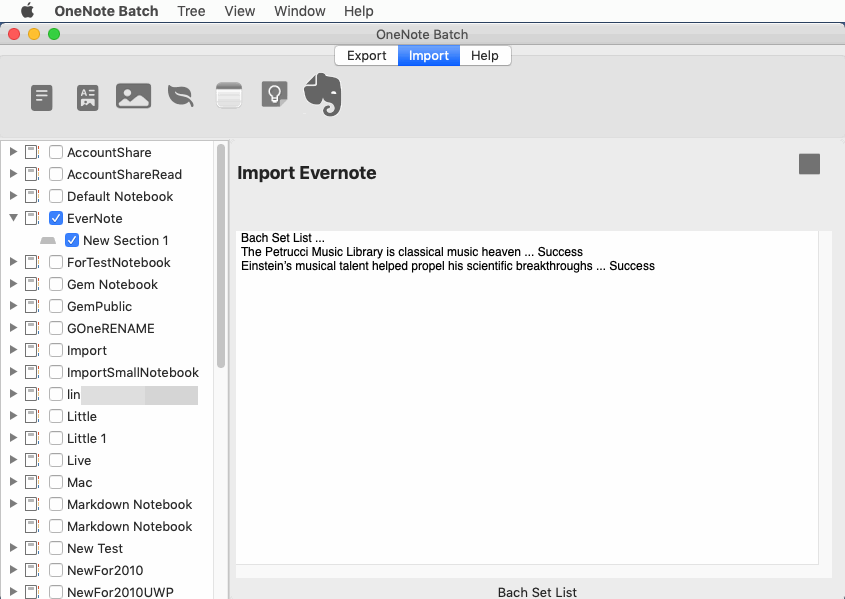 How to Bulk Import Evernote enex File into Mac OneNote in macOS