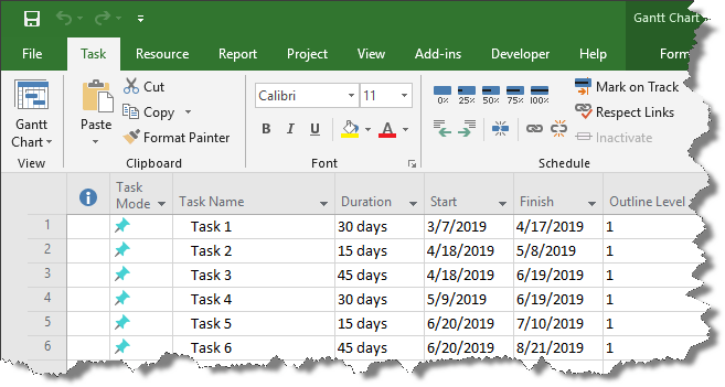 Summary Tasks and Project WBS Microsoft Project Tips