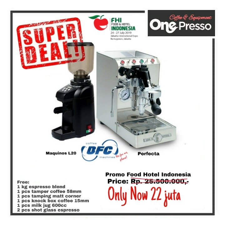 Promo BFC Perfecta Free Grinder