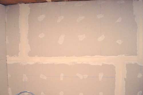 Update We Taped and Mudded the Drywall