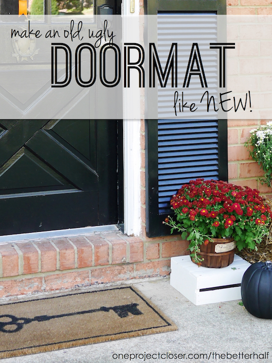 Refresh Your Old Door Mat!