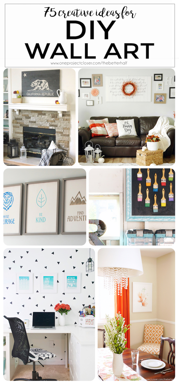 75+ DIY Wall Decor Ideas